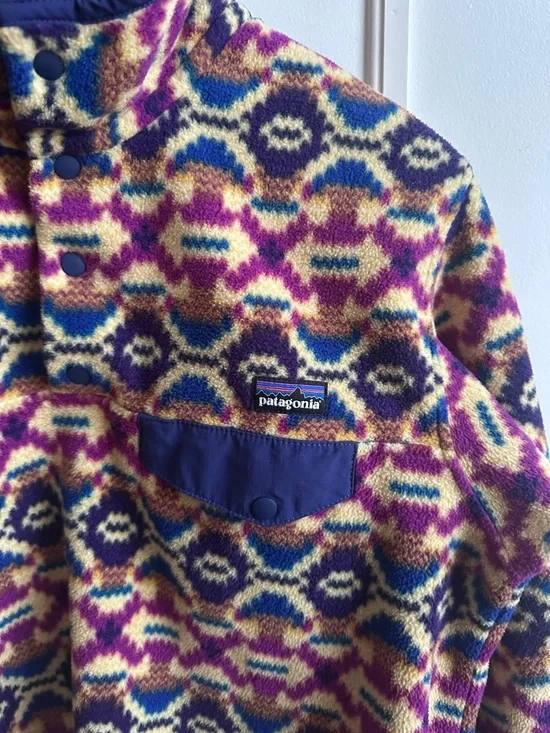 Vintage Patagonia Synchilla Fleece Pullover - Multicolor - Picture 2 of 4